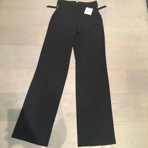 ASOS wide leg, black trousers. Size 6- long inseam